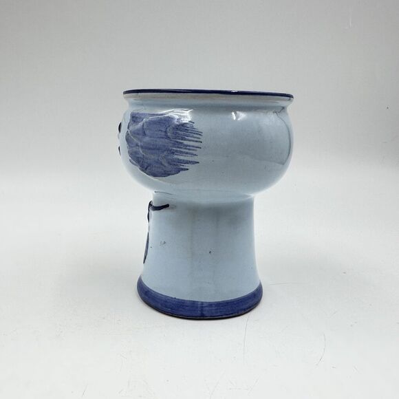 Vintage Ancher Iversen Special Design Head Face Vase Denmark Pottery Handpainted - Picture 3 of 10